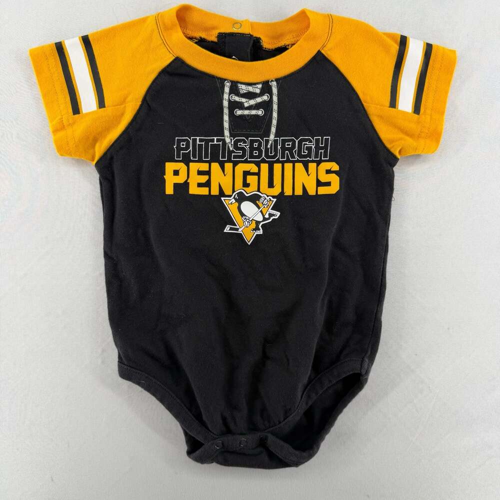 1447 Pittsburgh Penguins Infant Bodysuit - 18 Months